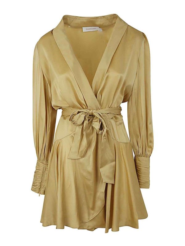 Zimmermann Robe Courte - Orange