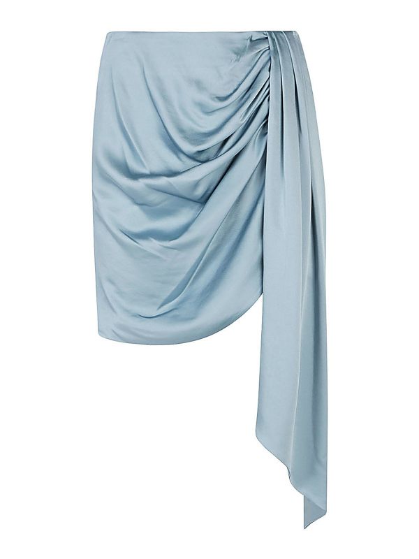 Jonathan Simkhai Jupe Midi - Bleu