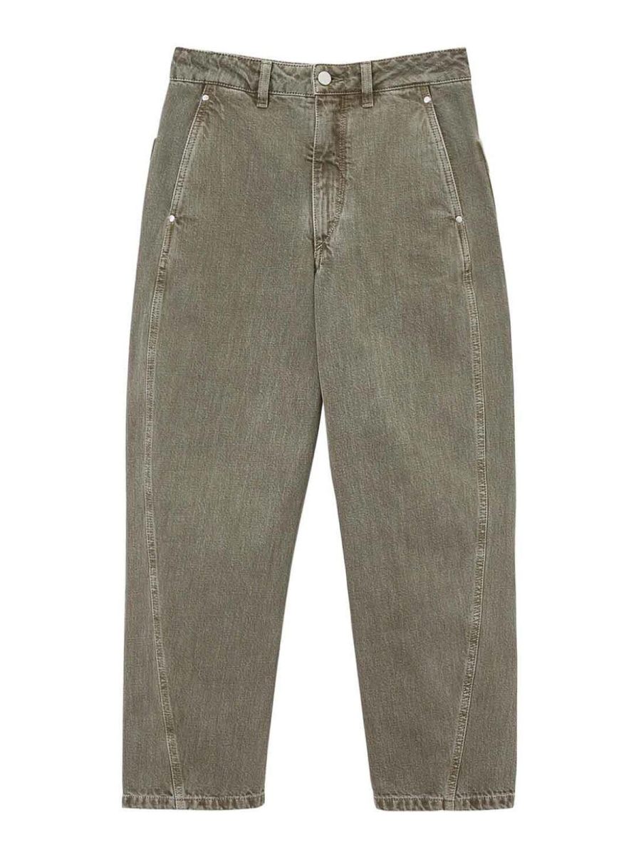 Lemaire Pantalons Décontractés - Vert