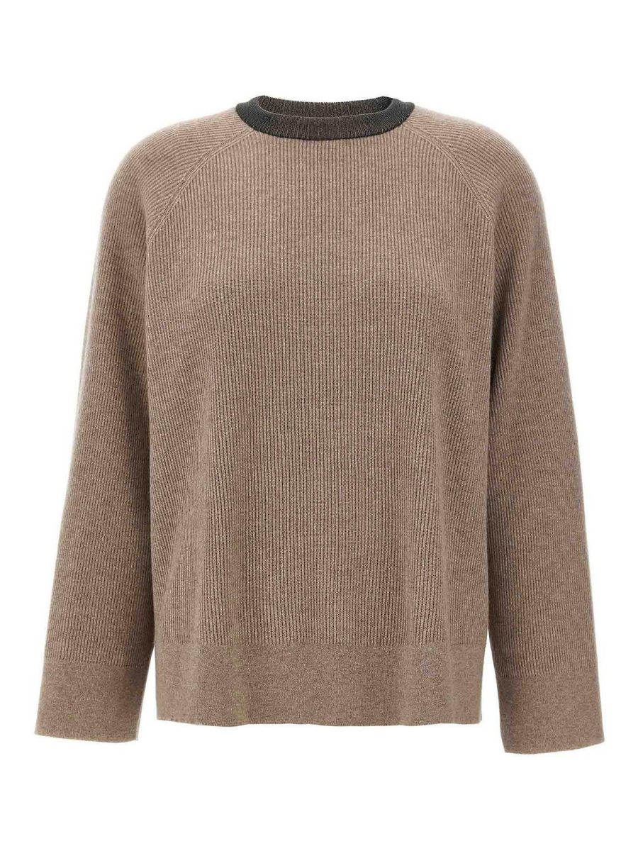 Brunello Cucinelli Pull Col Rond - Monile