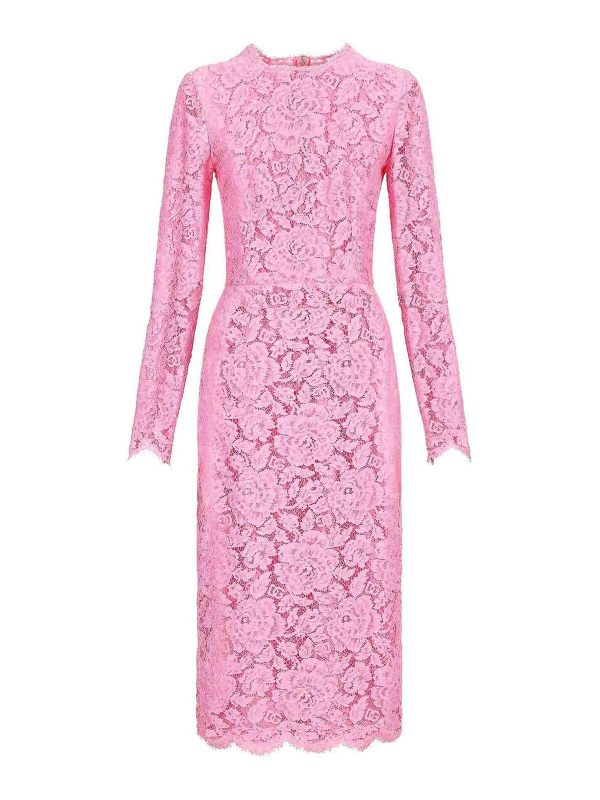 Dolce & Gabbana Robe Au Genou - Rose