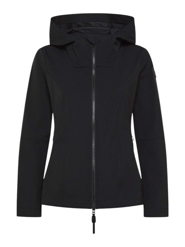 Peuterey Manteau Au Genou - Noir