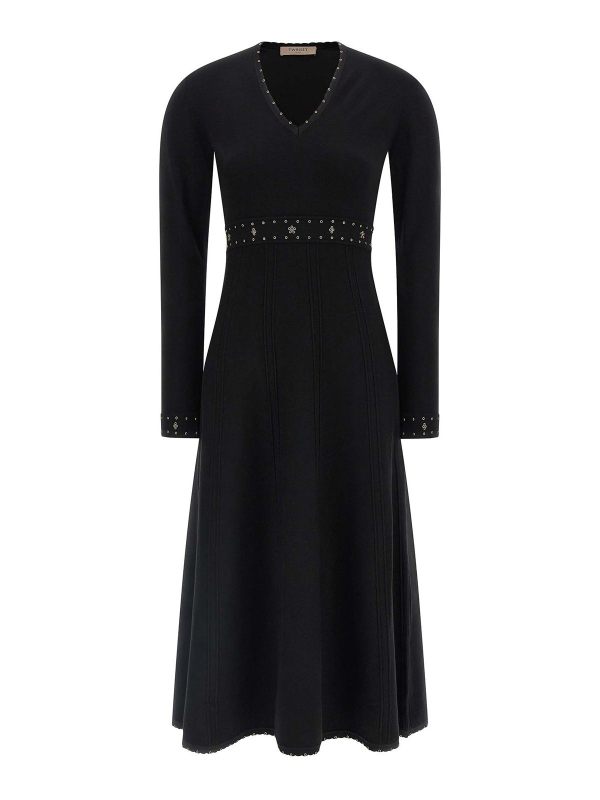 Twinset Robe Au Genou - Noir