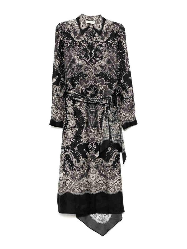 Zimmermann Robe Au Genou - Noir