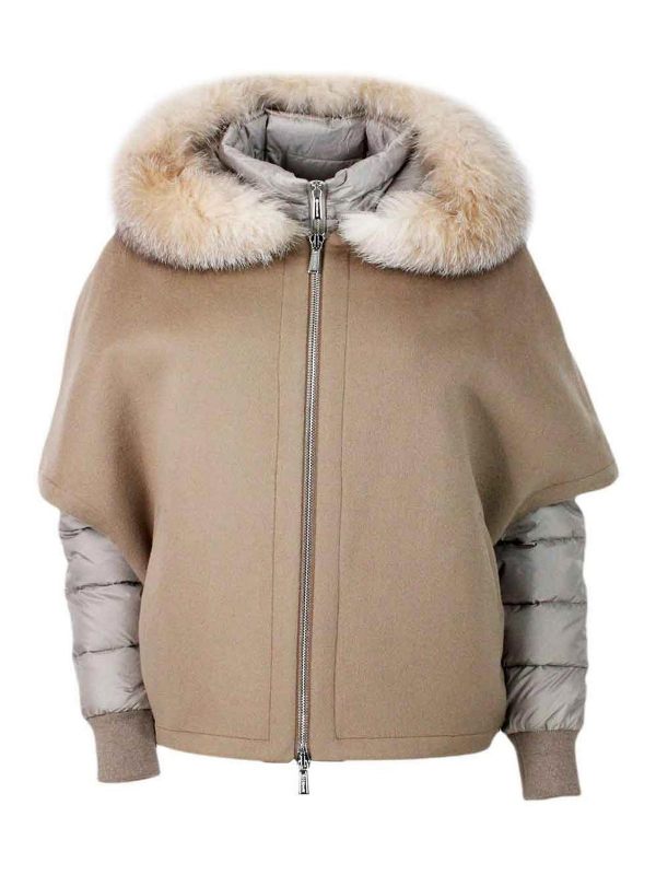 Moorer Veste Casual - Marron