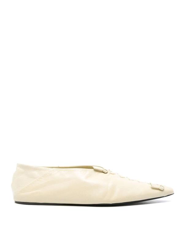 Jil Sander Ballerines - Blanc