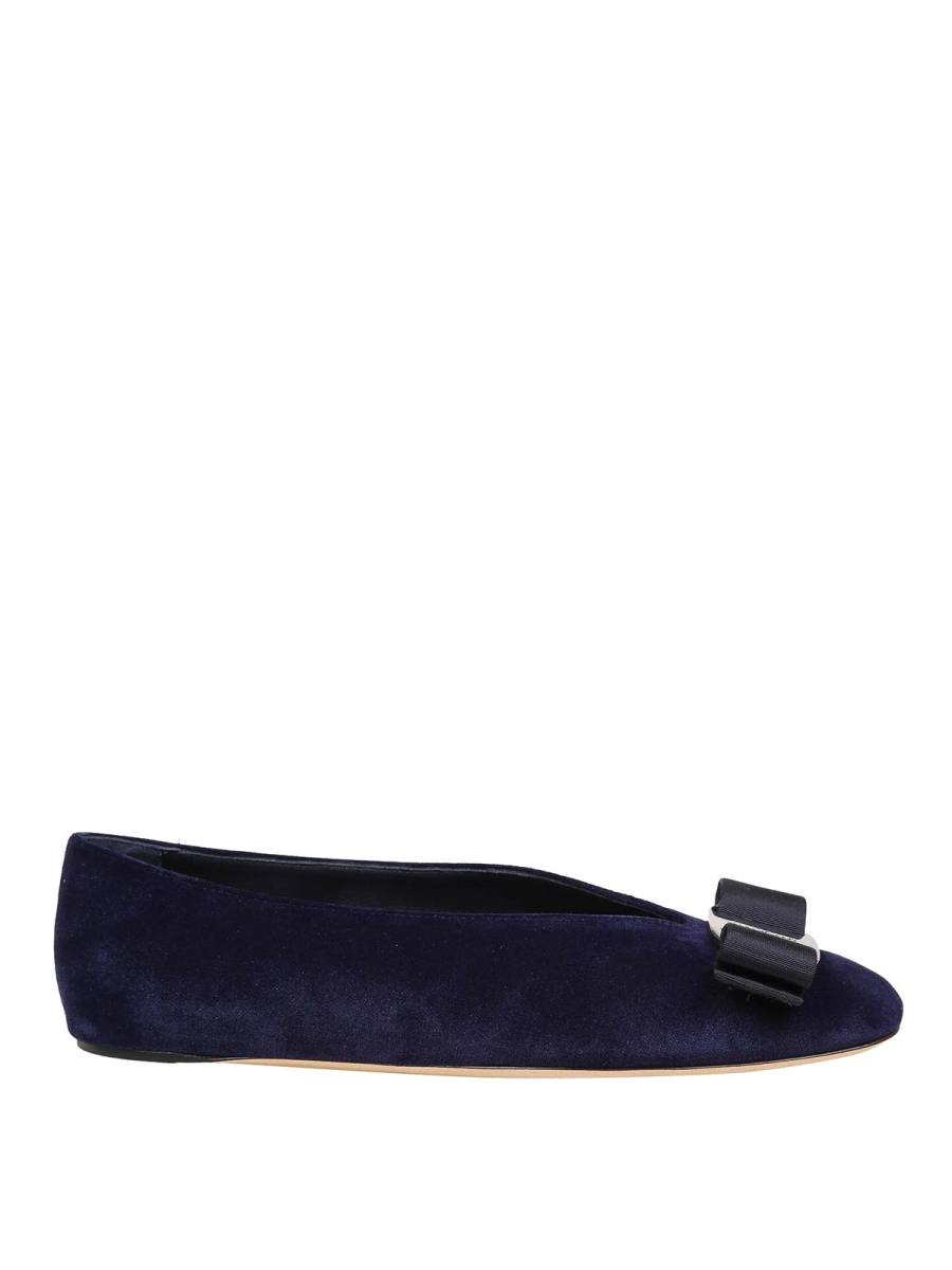 Ferragamo Ballerines - Bleu