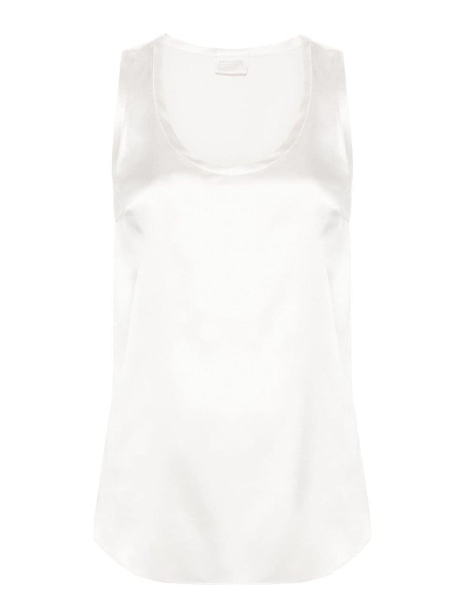 Brunello Cucinelli Top - Blanc