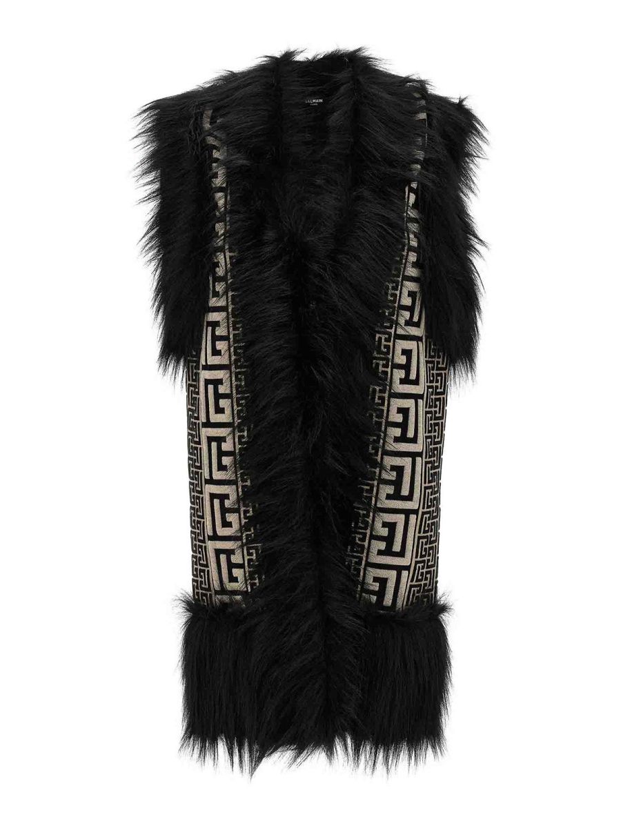 Balmain Gilet - Blanc