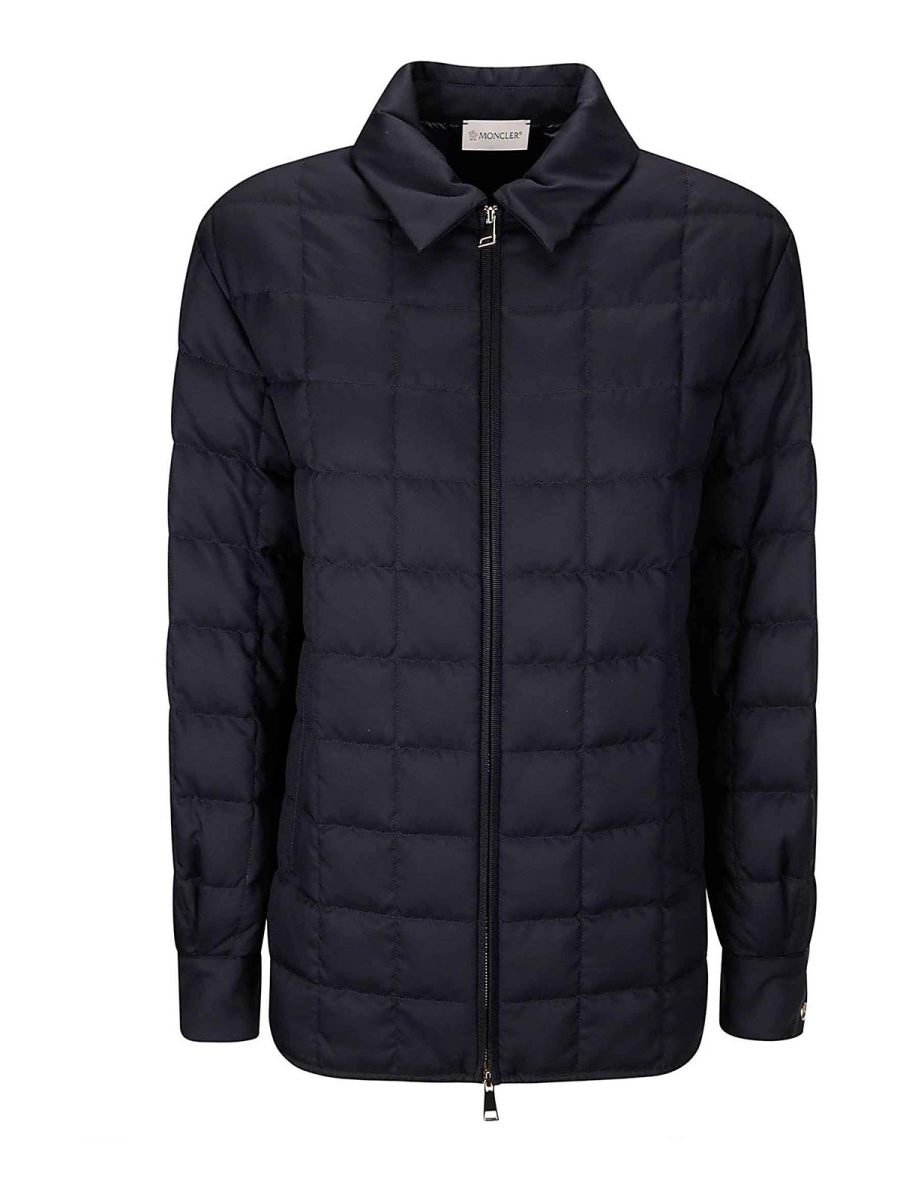 Moncler Veste Casual - Bleu