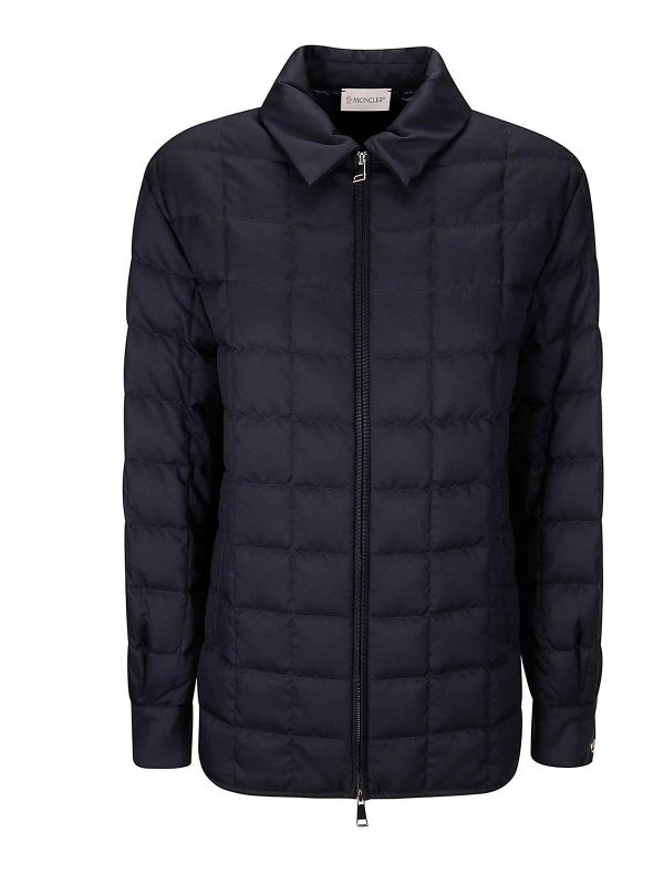 Moncler Veste Casual - Bleu
