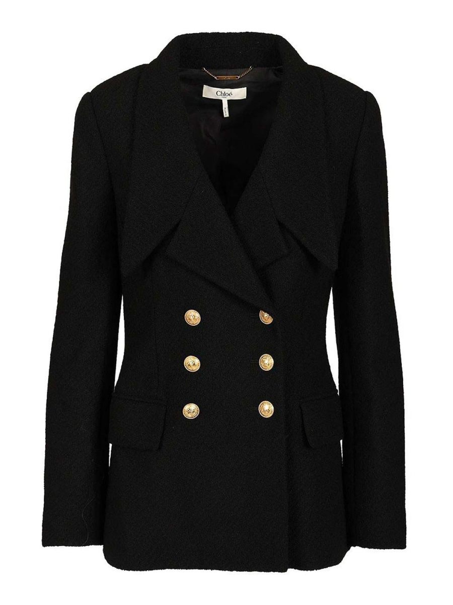 Chloe' Veste Casual - Noir