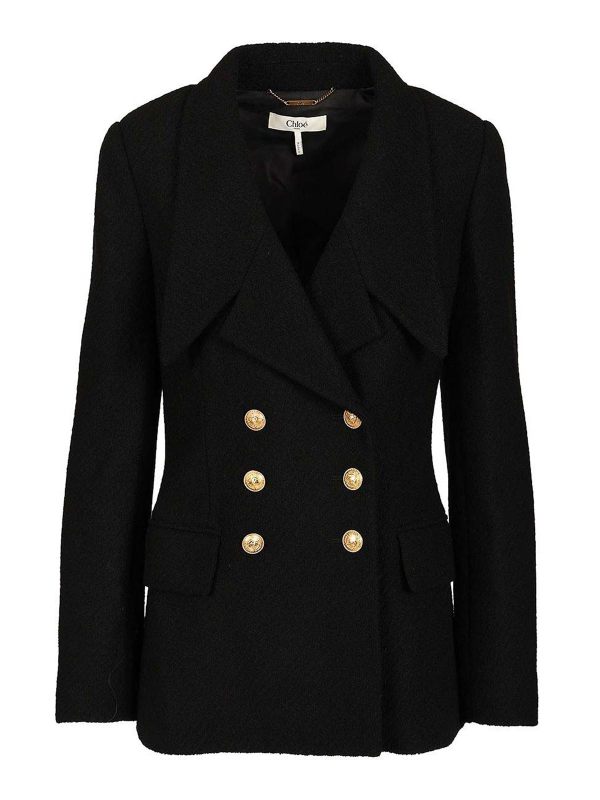 Chloe' Veste Casual - Noir