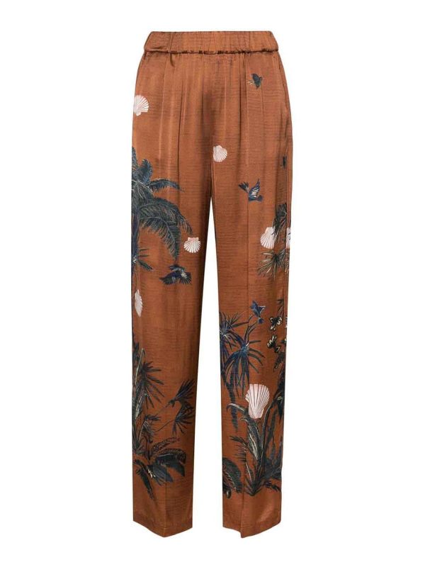 Forte Forte Pantalons Décontractés - Marron