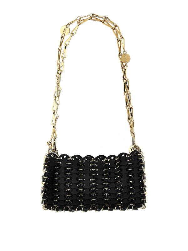 Rabanne Sac Bandoulière - Noir