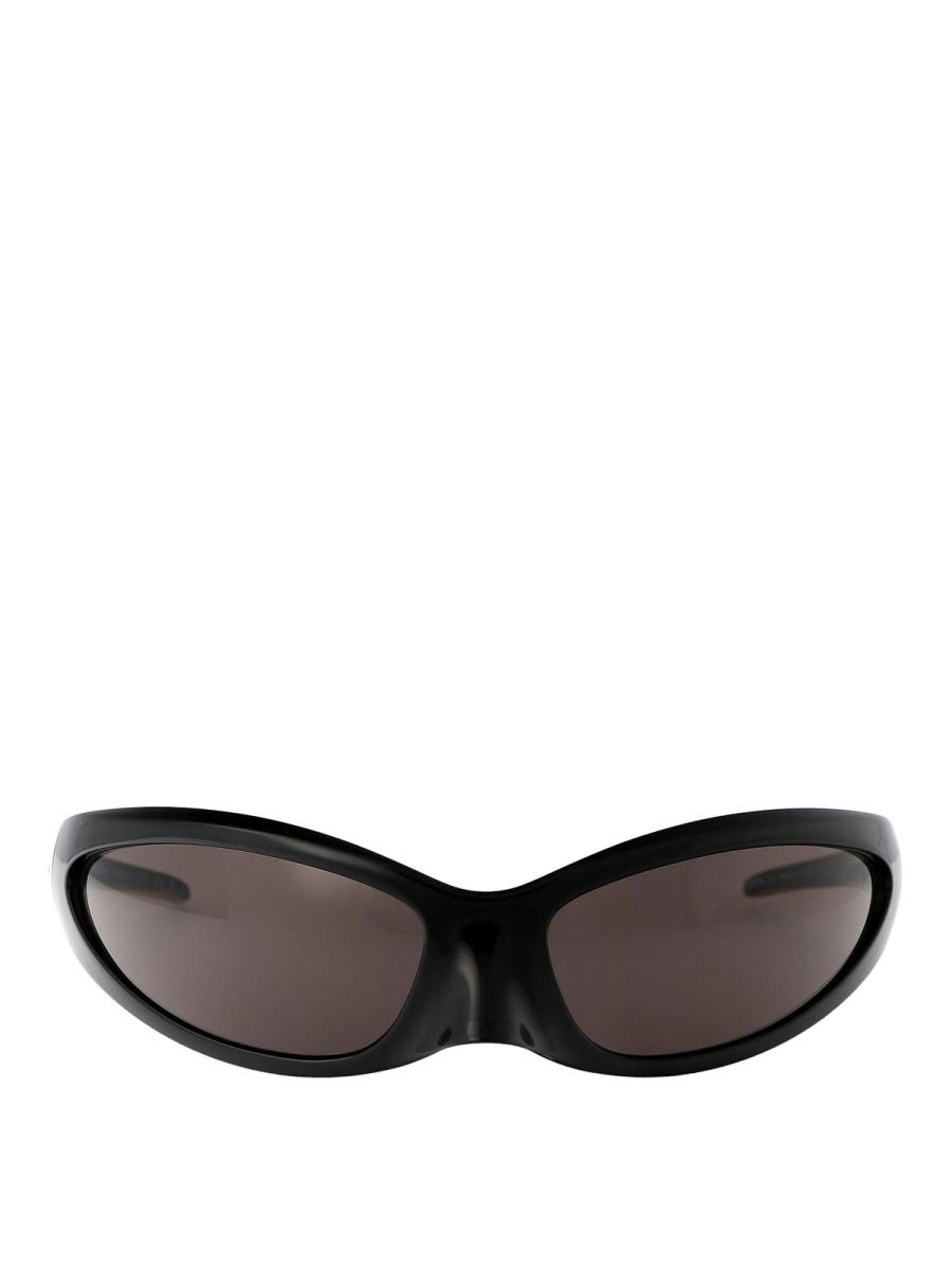 Balenciaga Lunettes De Soleil - Noir