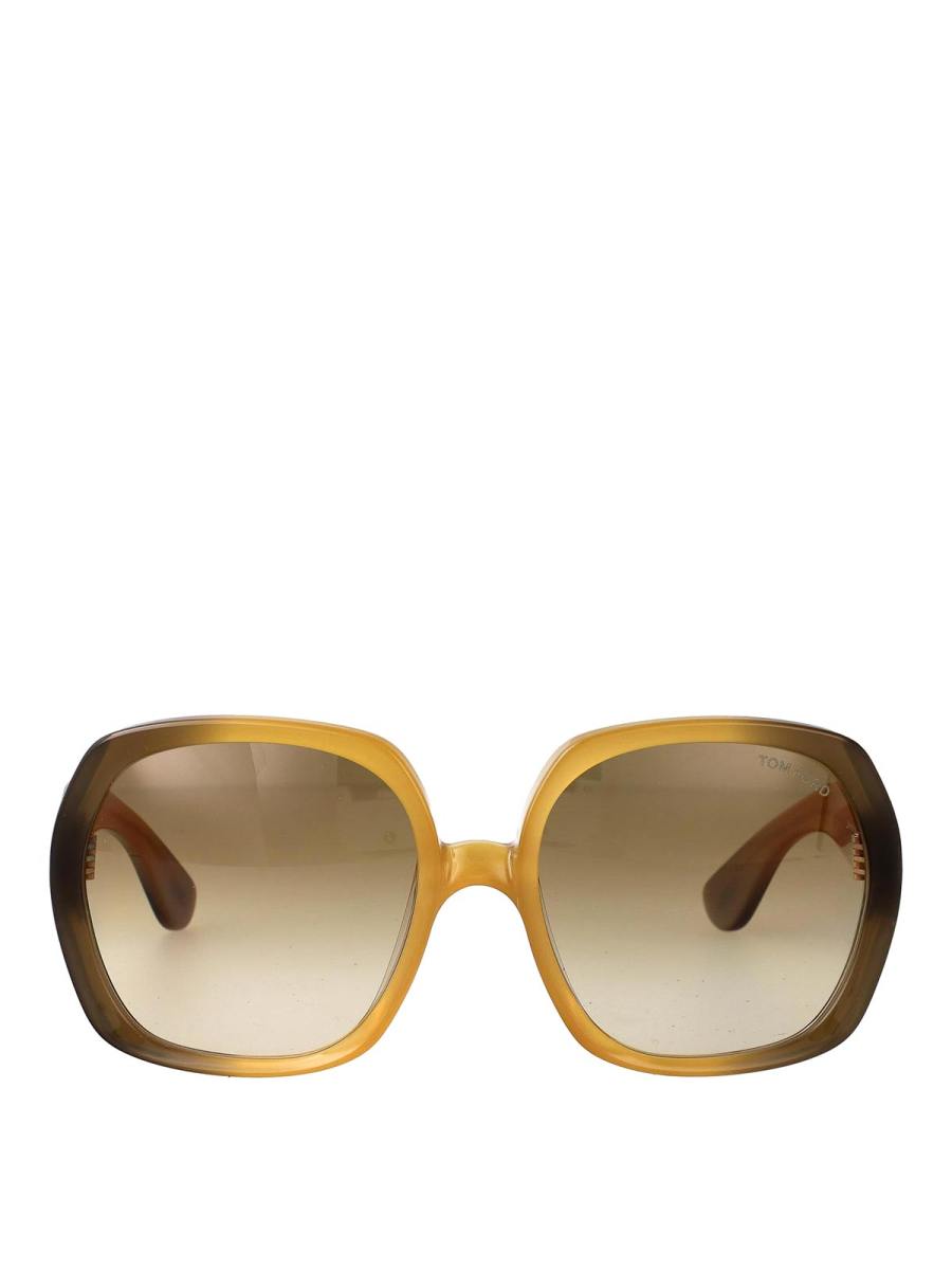 Tom Ford Lunettes De Soleil - Jaune