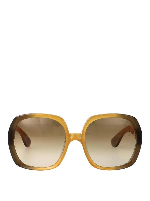 Tom Ford Lunettes De Soleil - Jaune
