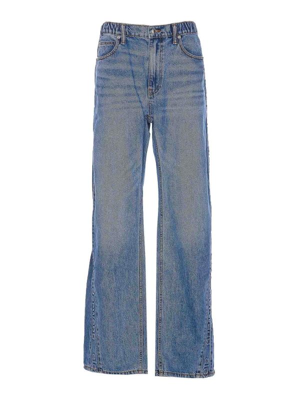 Alexander Wang Jean Droit - Bleu