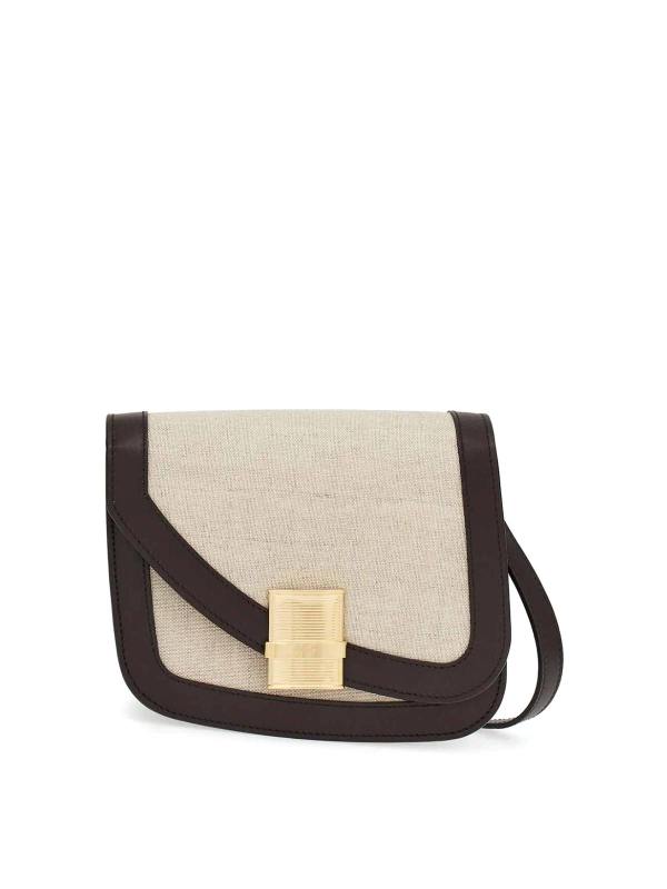 Salvatore Ferragamo Sac Bandoulière - Beig