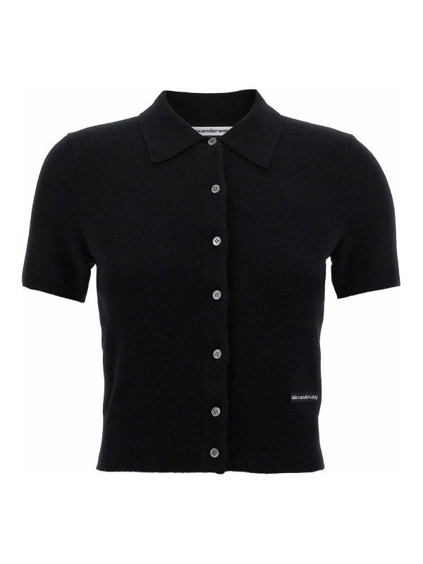 T By Alexander Wang Cardigan - Noir