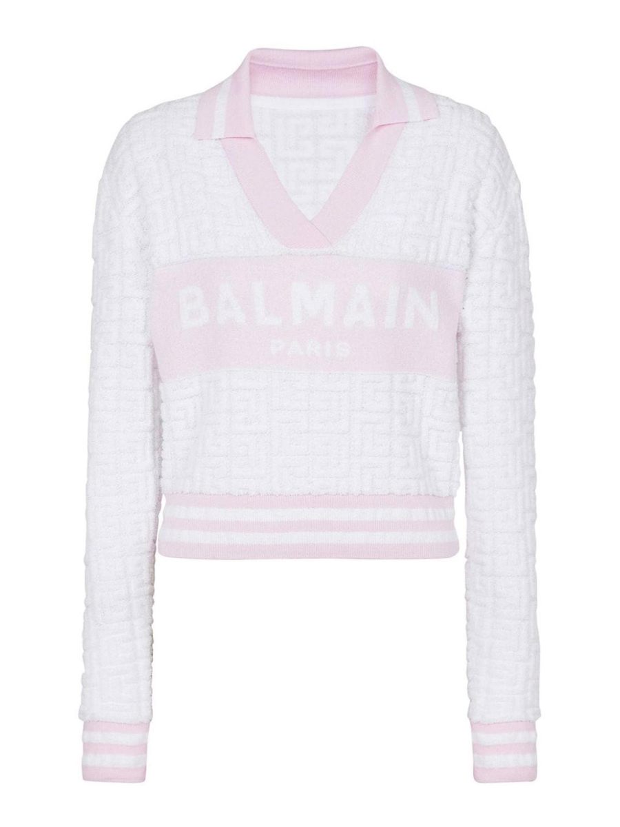Balmain Polo - Blanc