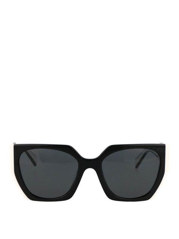 Prada Lunettes De Soleil - Noir