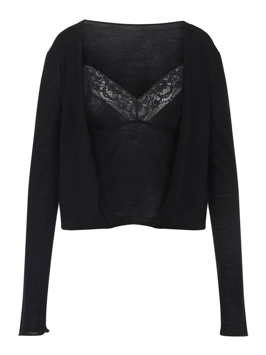 Alberta Ferretti Cardigan - Noir