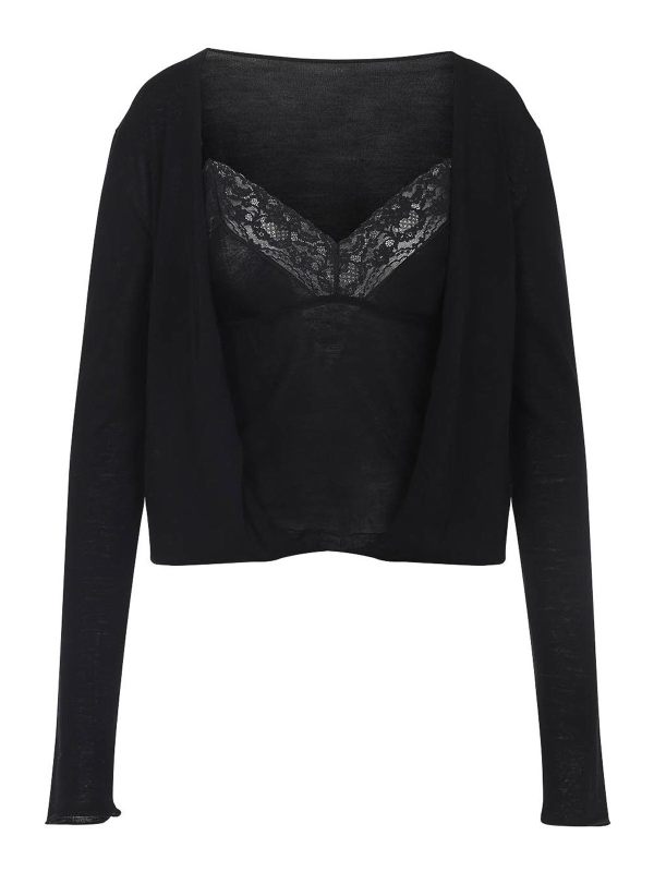 Alberta Ferretti Cardigan - Noir