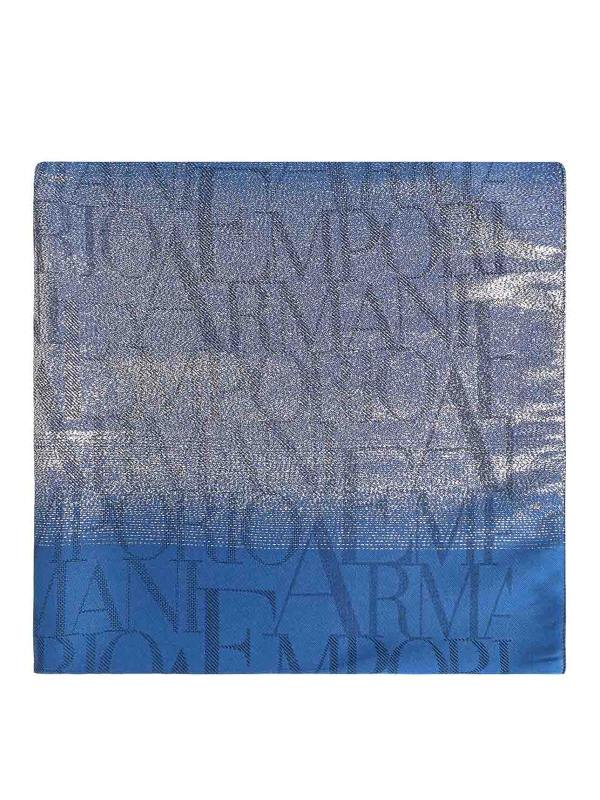 Emporio Armani Écharpe - Bleu