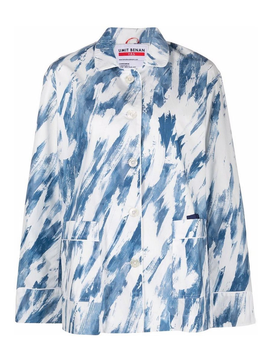 Umit Benan Chemise - Bleu