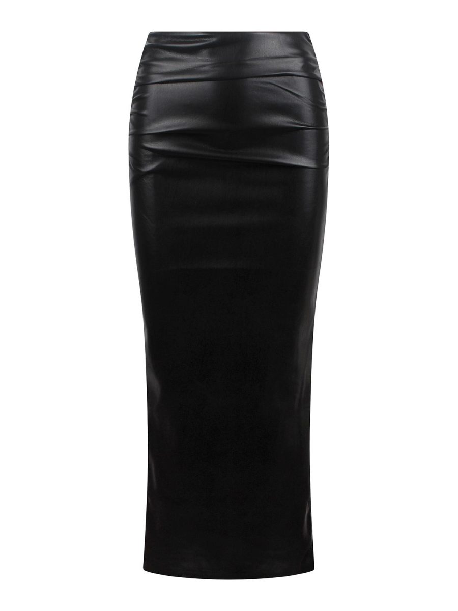 Nanushka Jupe Midi - Noir