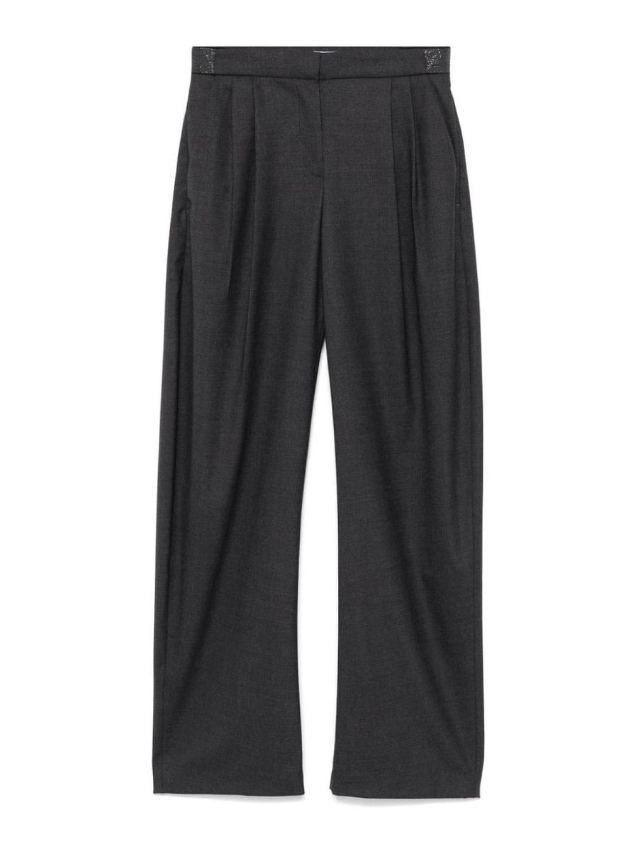 Brunello Cucinelli Pantalons Décontractés - Gris