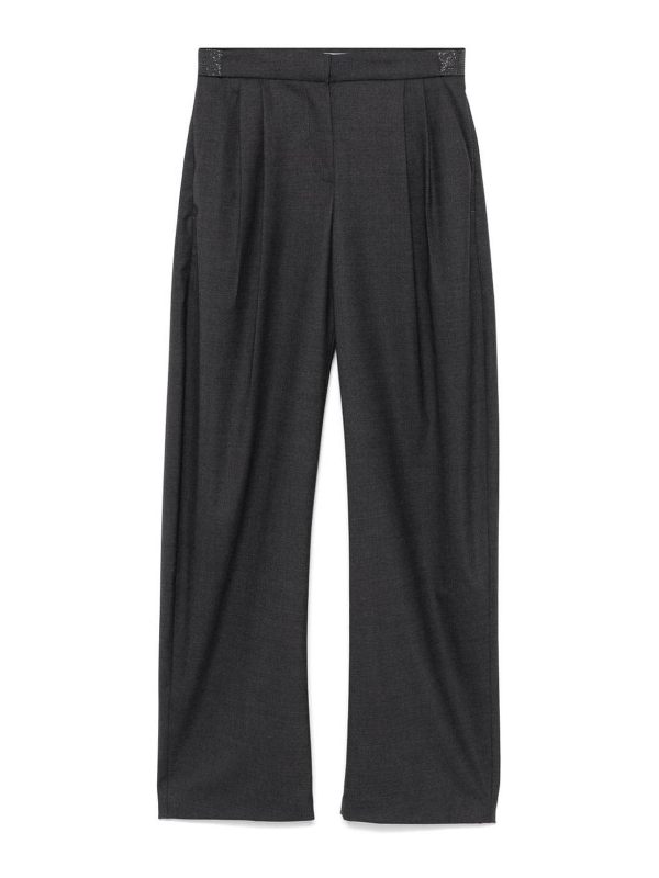 Brunello Cucinelli Pantalons Décontractés - Gris