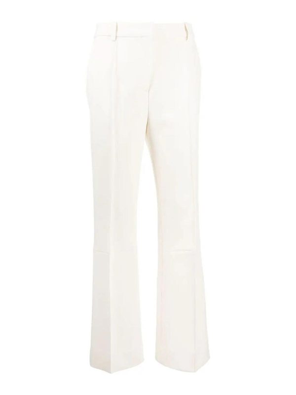 Victoria Beckham Pantalons Décontractés - Blanc