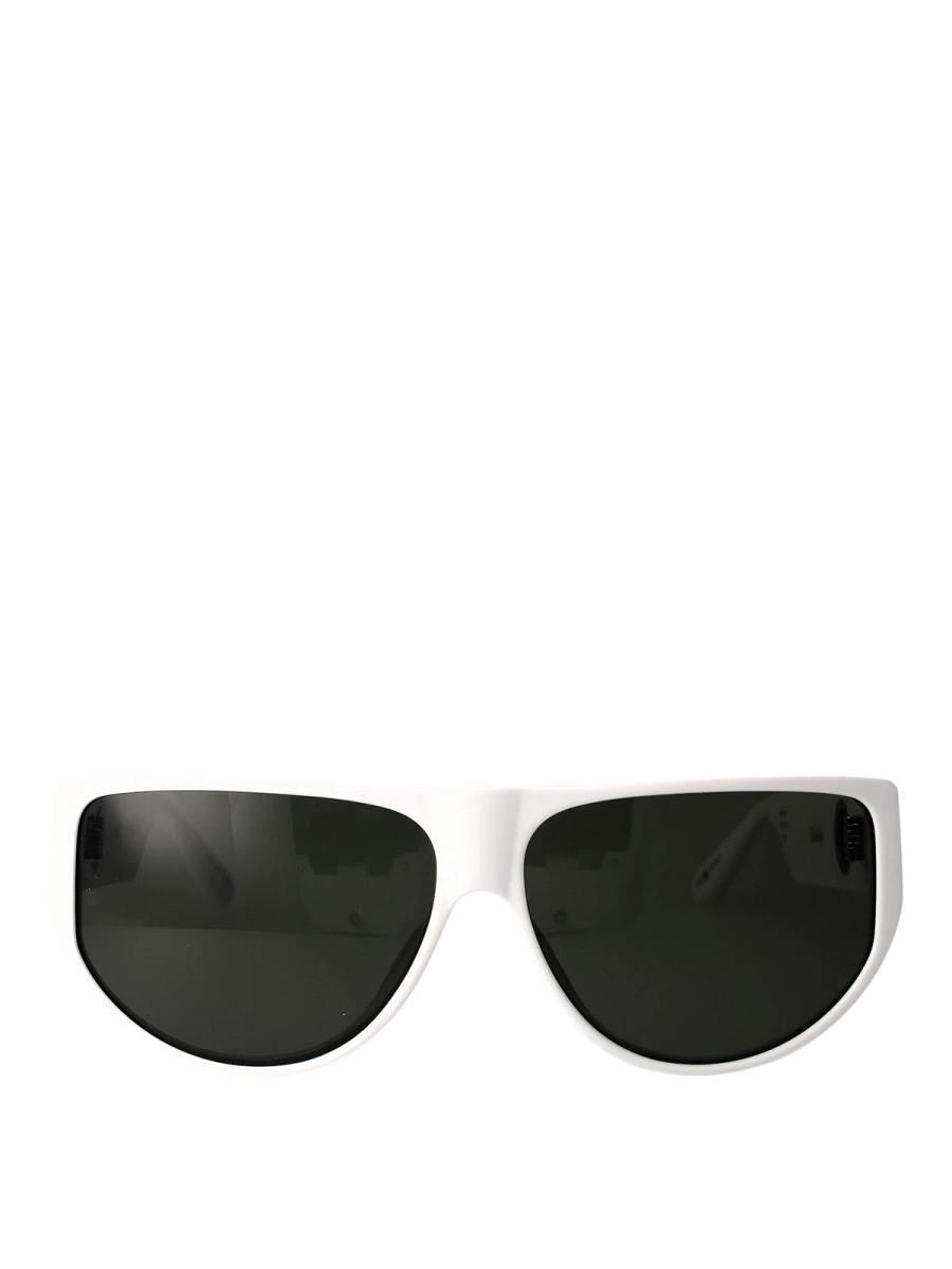 Linda Farrow Lunettes De Soleil - Blanc