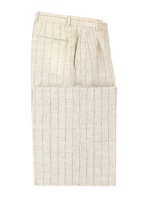 L. B.M 1911 Pantalons Décontractés - Beige