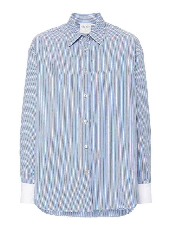 Forte Forte Chemise - Bleu Clair