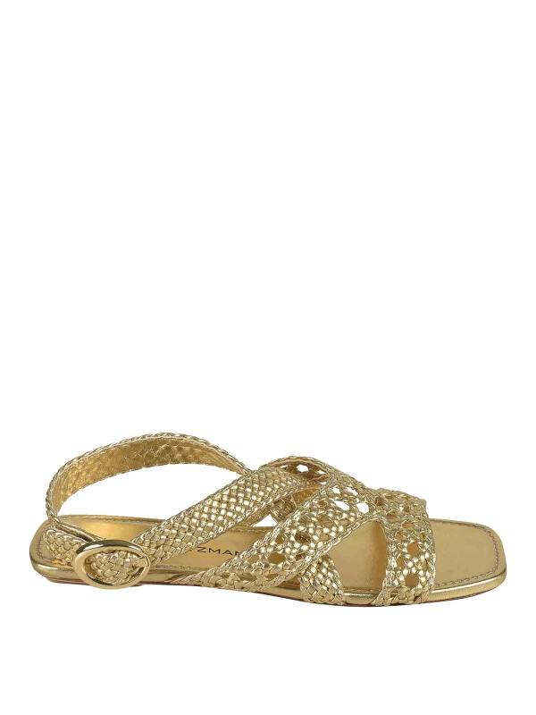 Stuart Weitzman Sandales - Or