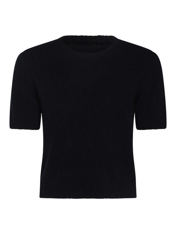 Maison Margiela Pull Col Rond - Bleu