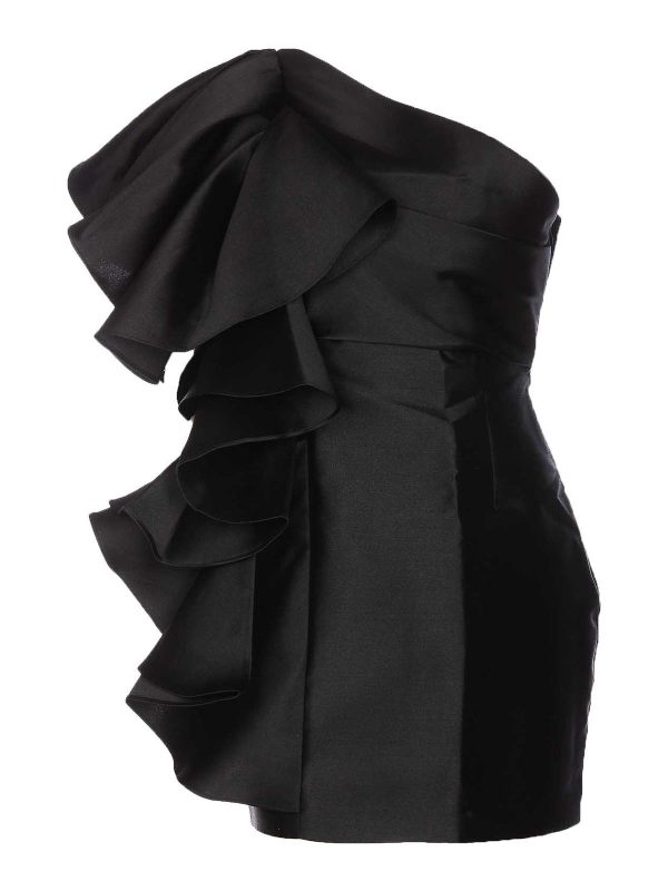 Solace London Robe Courte - Noir