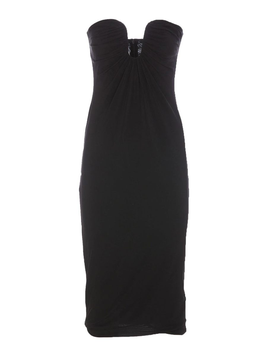 Pinko Robe Au Genou - Noir