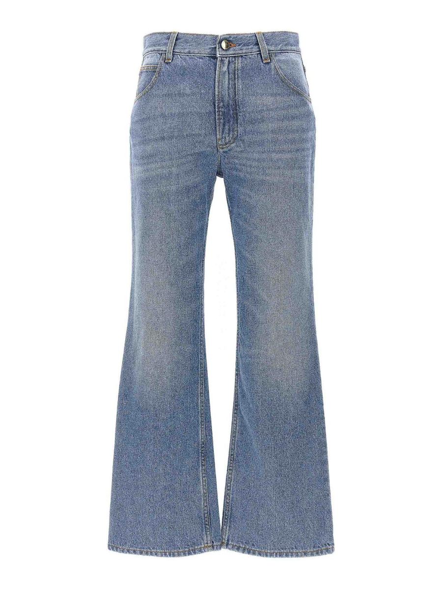 Chloe' Jean Droit - Bleu Clair