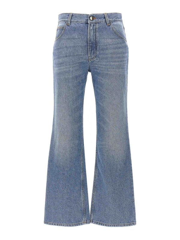 Chloe' Jean Droit - Bleu Clair