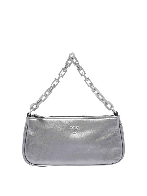 Pinko Sac Bandoulière - Argent