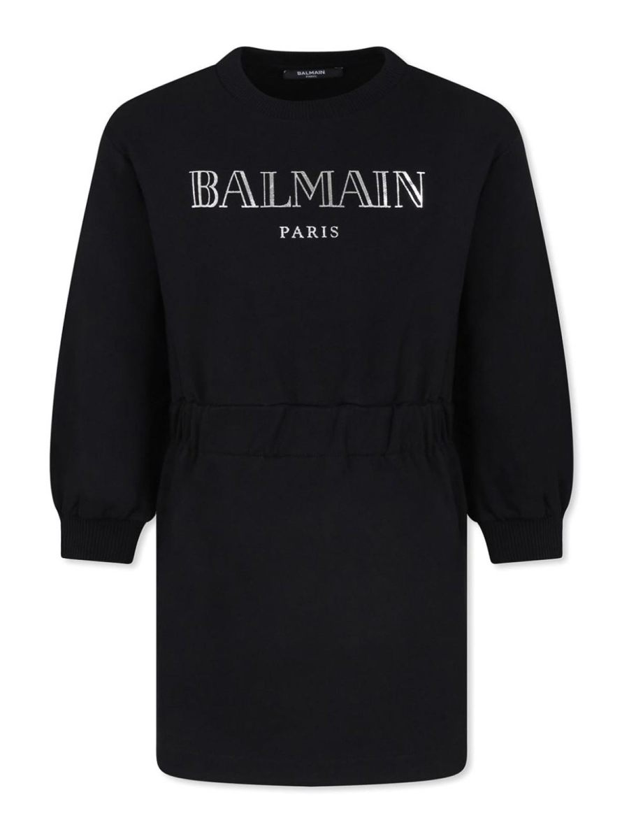 Balmain Robe Courte - Noir
