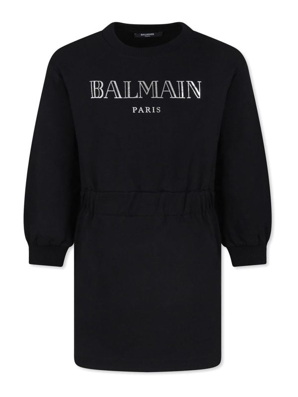 Balmain Robe Courte - Noir
