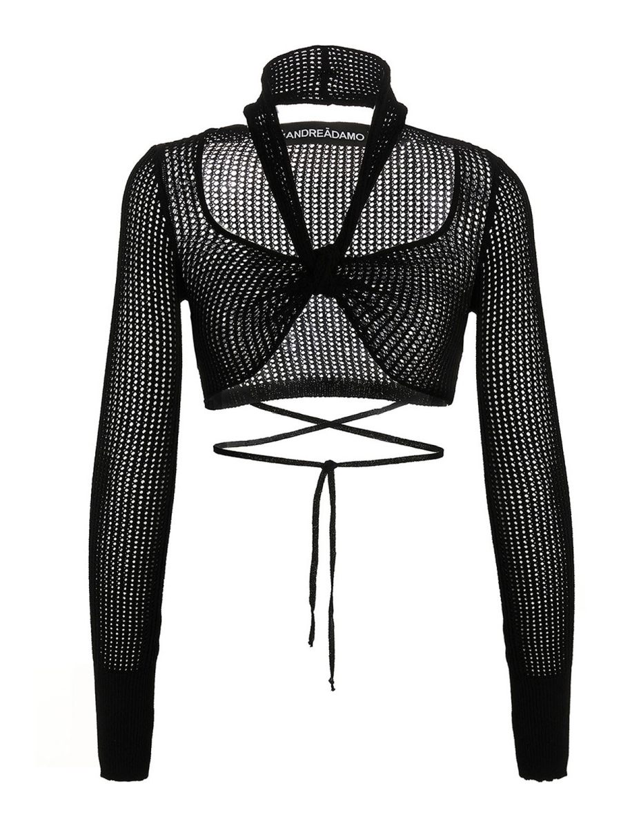 Andreādamo Top - Noir