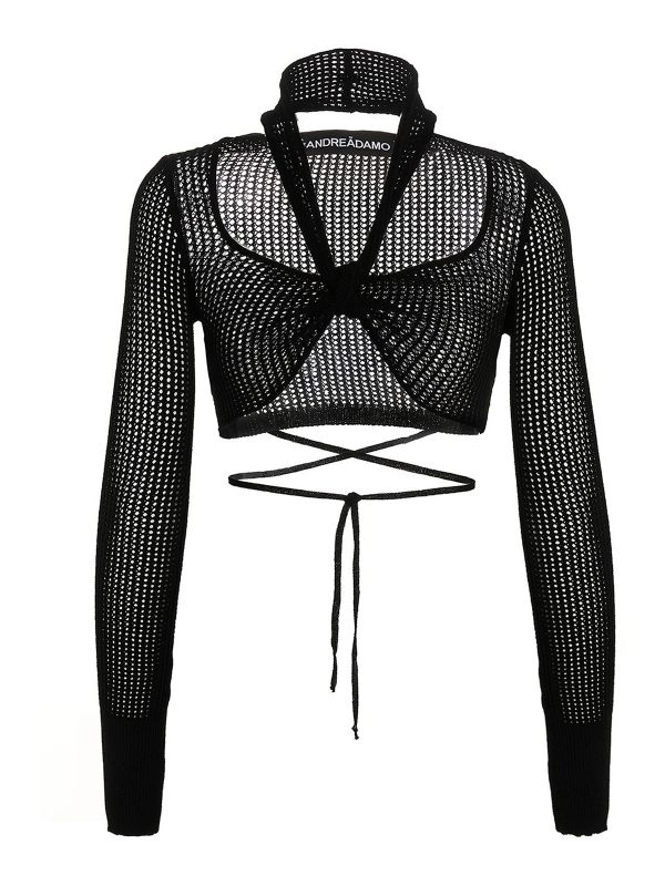 Andreādamo Top - Noir