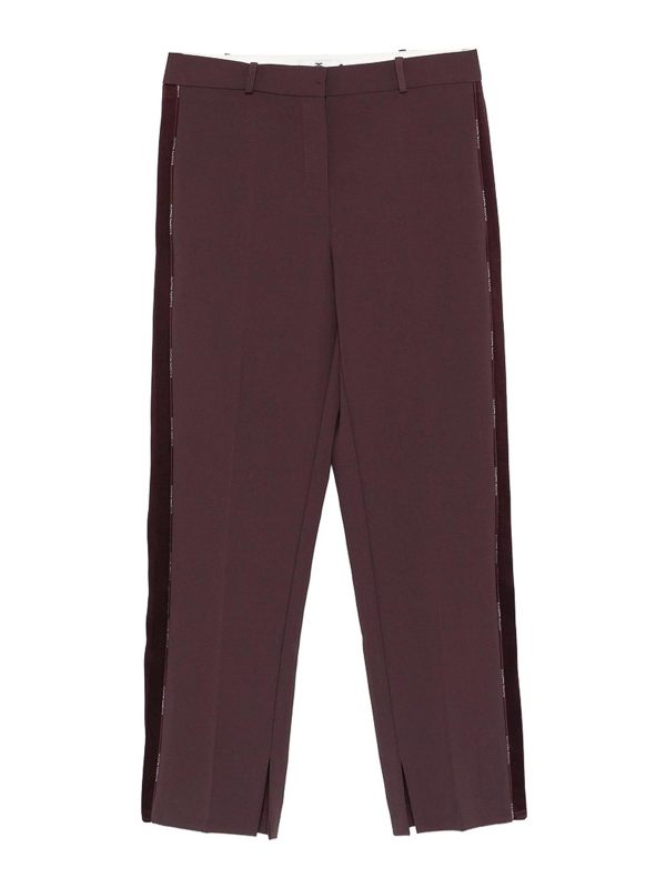 Elisabetta Franchi Pantalons Décontractés - Marron